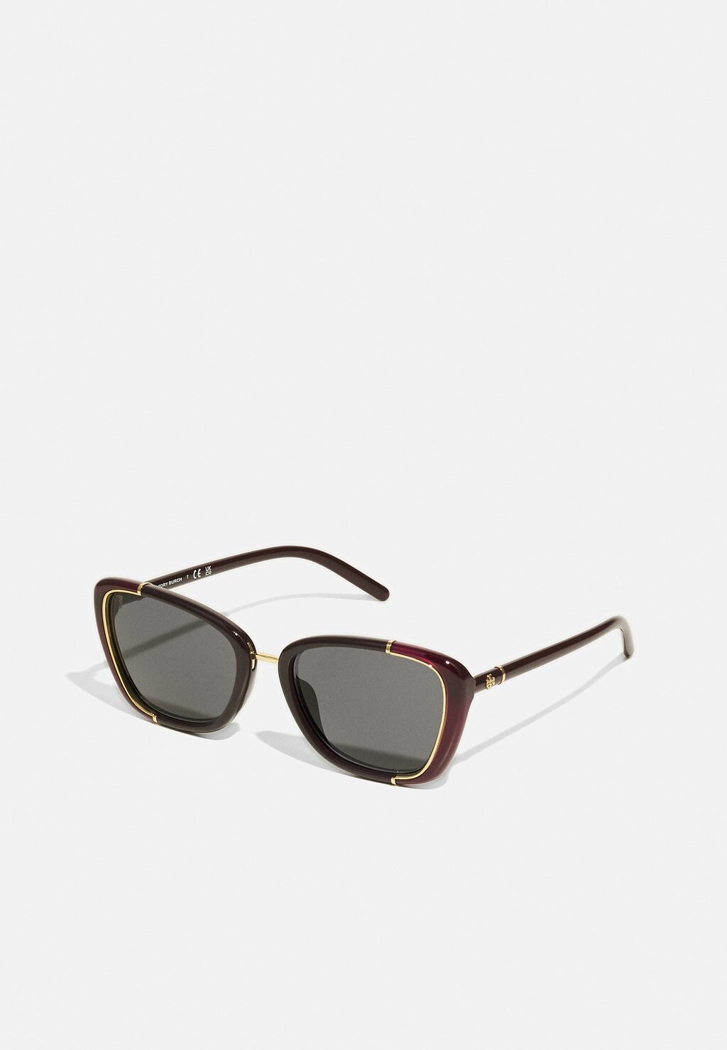 

Солнцезащитные очки Tory Burch, бордовые