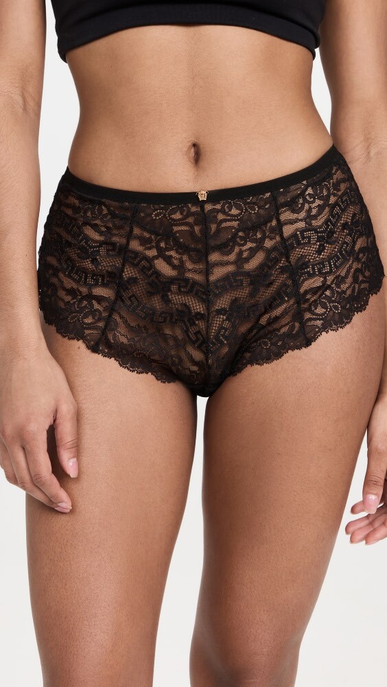 

Стринги Versace Lace, черный