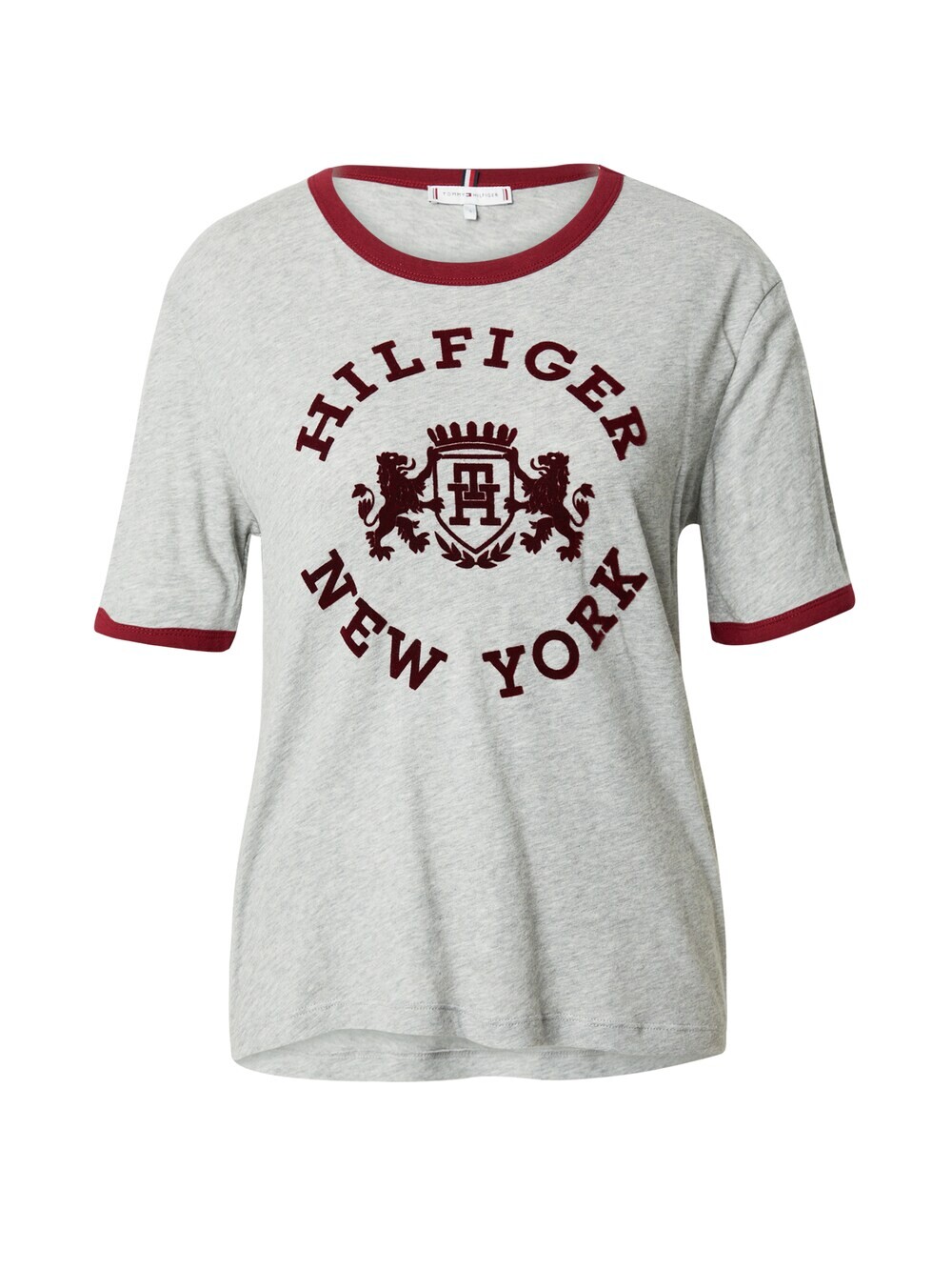 

Рубашка Tommy Hilfiger, пестрый серый
