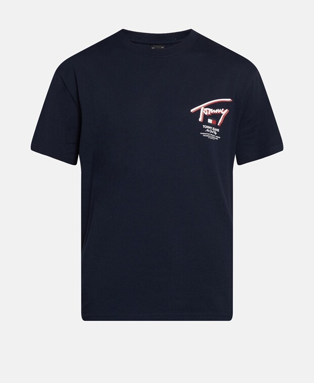

Футболка Tommy Jeans, темно-синий