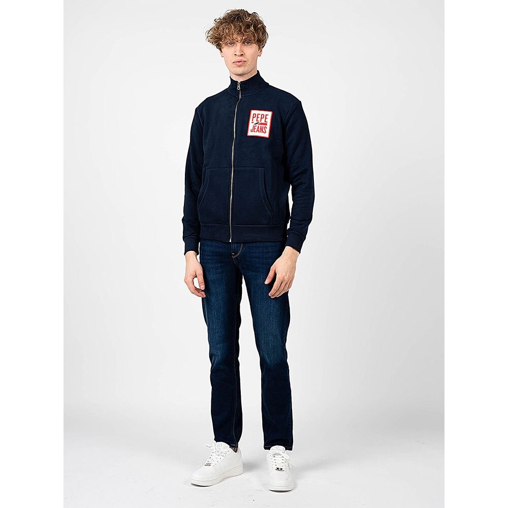 

Толстовка Pepe Jeans Prescott Full Zip, синий
