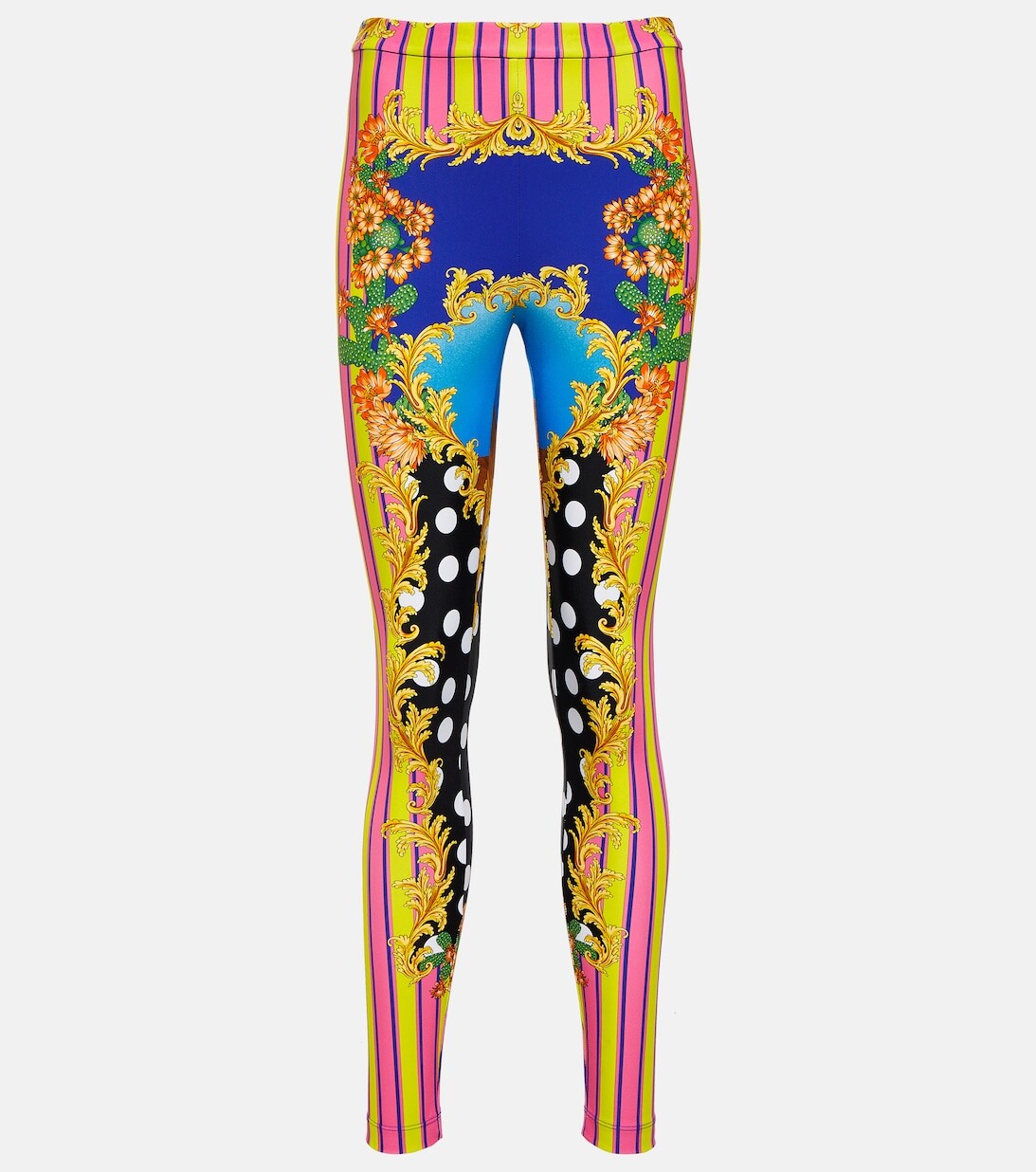 

Леггинсы Medusa Palm Springs VERSACE, разноцветный