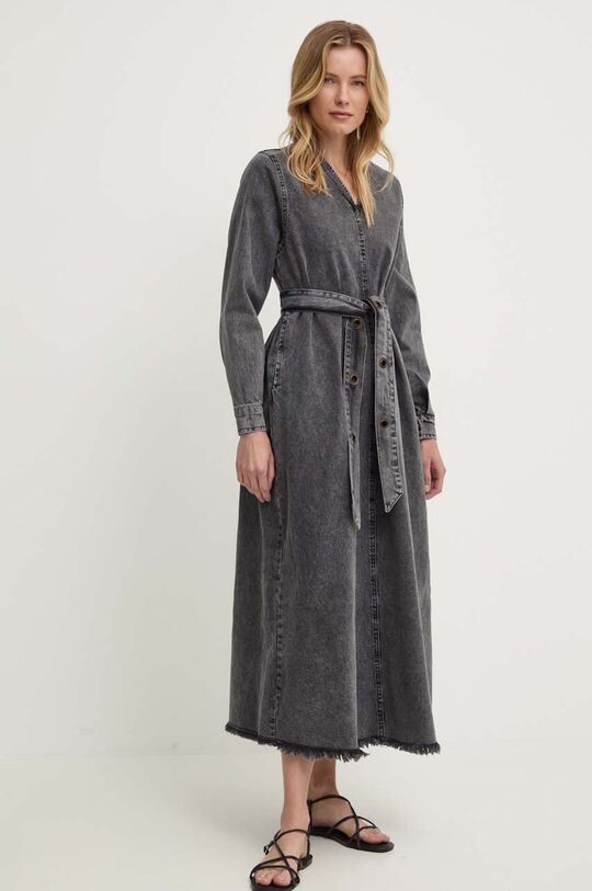 

Джинсовое платье Answear Lab, серый