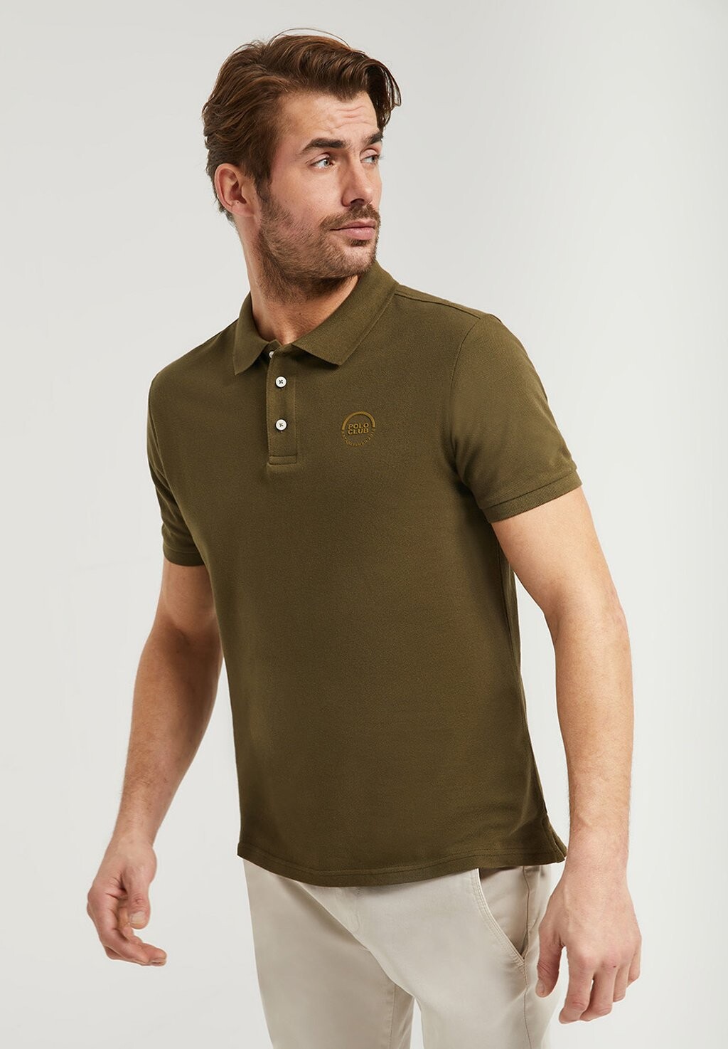 

Рубашка-поло REGULAR FIT Polo Club, цвет dark olive