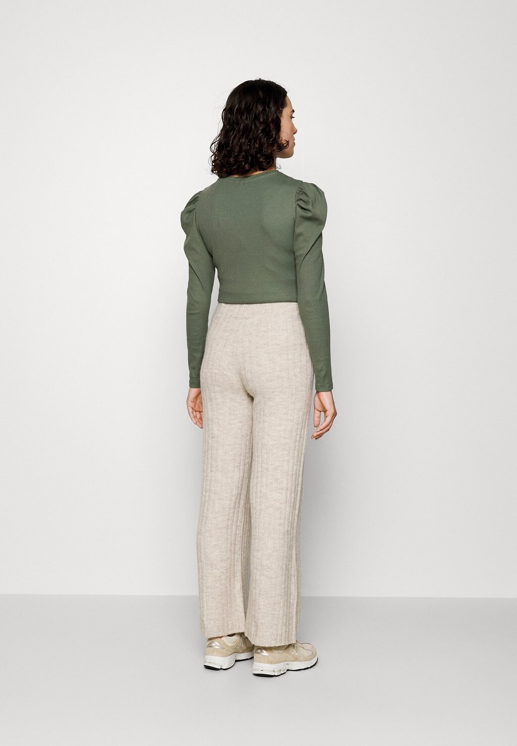 

Брюки VMMLULU LEFILE, Leggings Vero Moda, кремовый