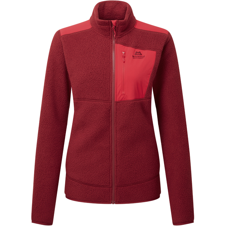 Женская куртка с высоким ворсом Mountain Equipment, красный