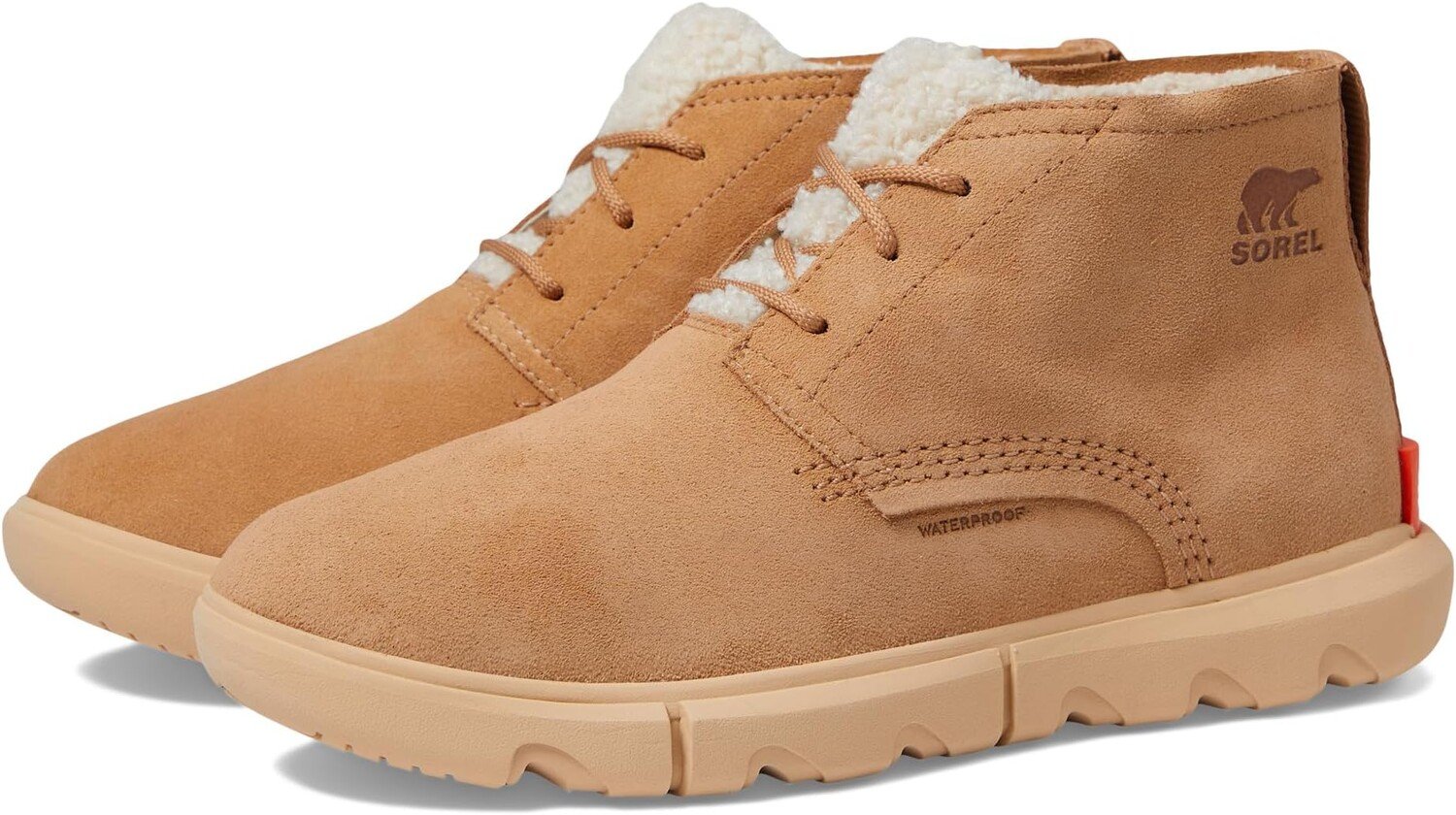 

Зимние ботинки Explorer Next Drift Waterproof SOREL, цвет Tawny Buff/Ceramic