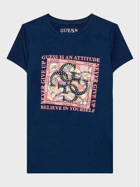 

Футболка стандартного кроя Guess, синий