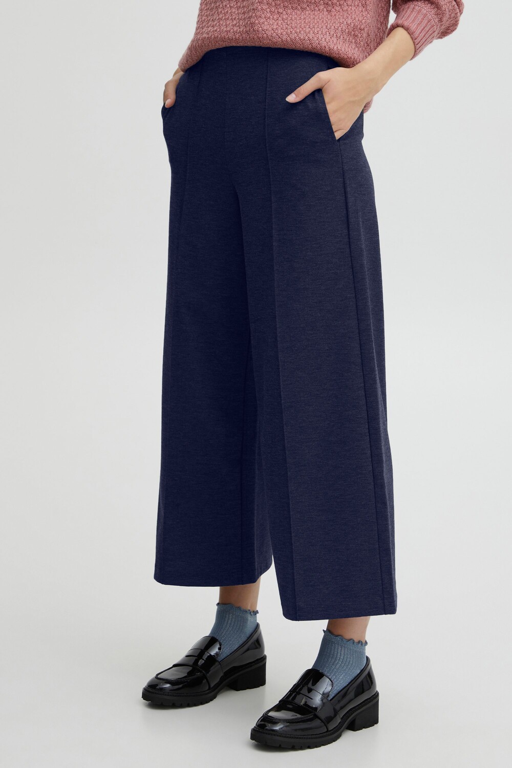 

Брюки ICHI Culotte, серый