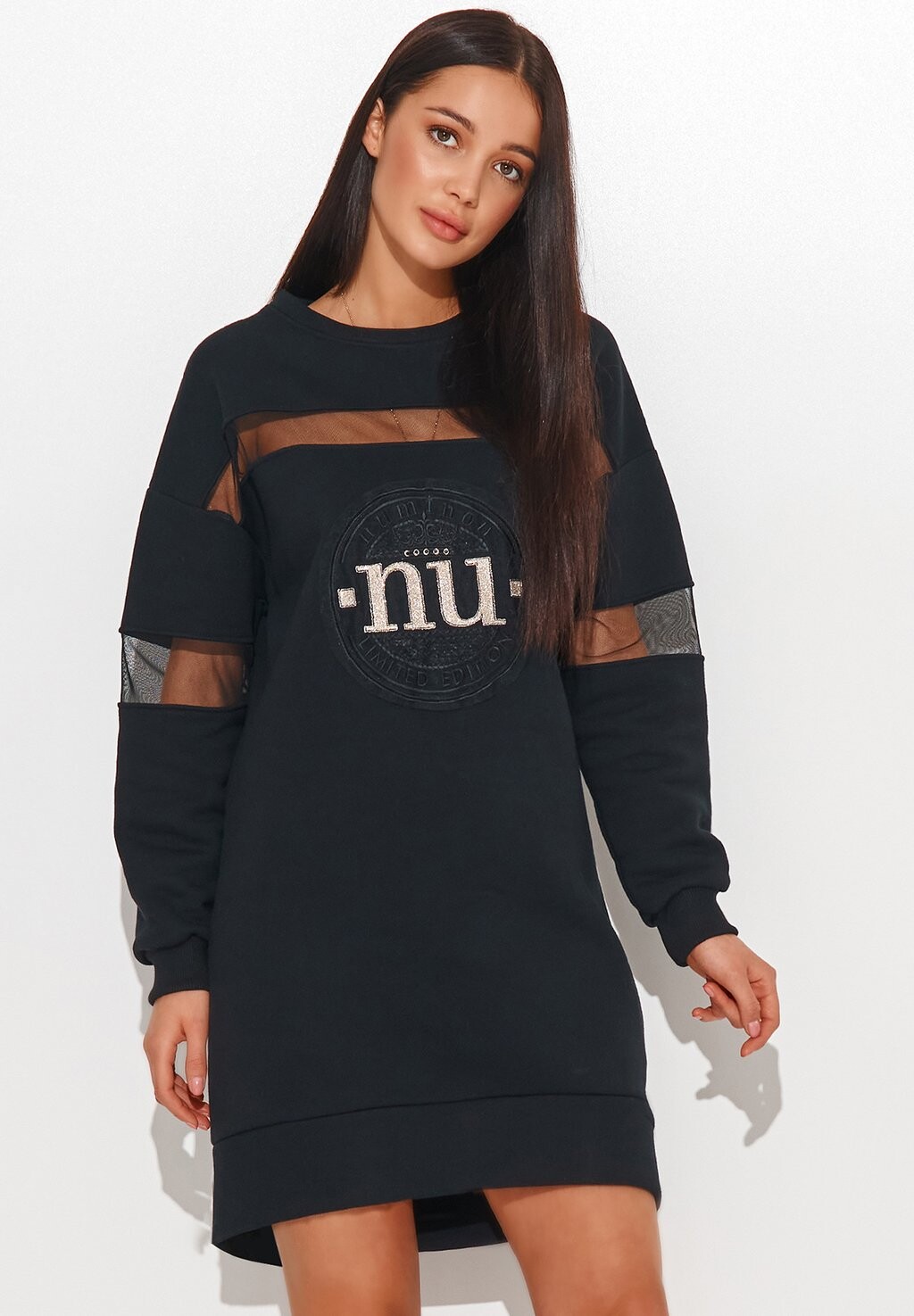 

Платье из джерси Numinou, черный