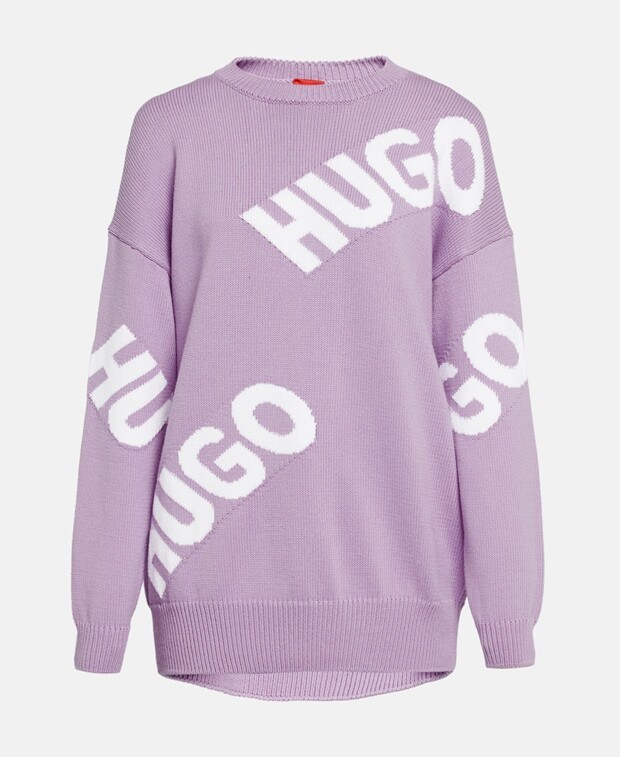 

Джемпер с длинными рукавами Hugo, сирень