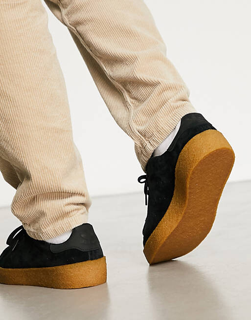 

Черные кроссовки из крепа adidas Originals с резиновой подошвой Stan Smith, Черный