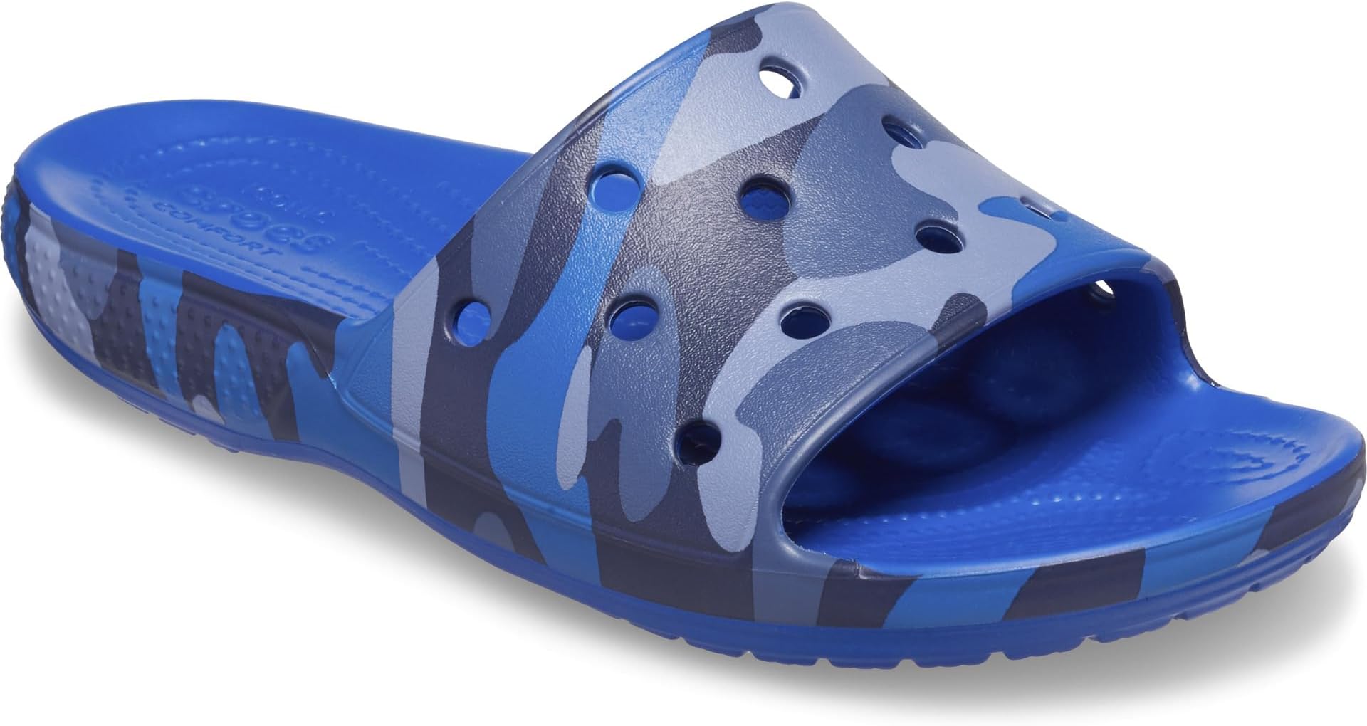 Сандалии на плоской подошве Classic Slide - Seasonal Graphics Crocs, цвет Blue Bolt/Multi Camo Redux ferdmans emily evans regency redux