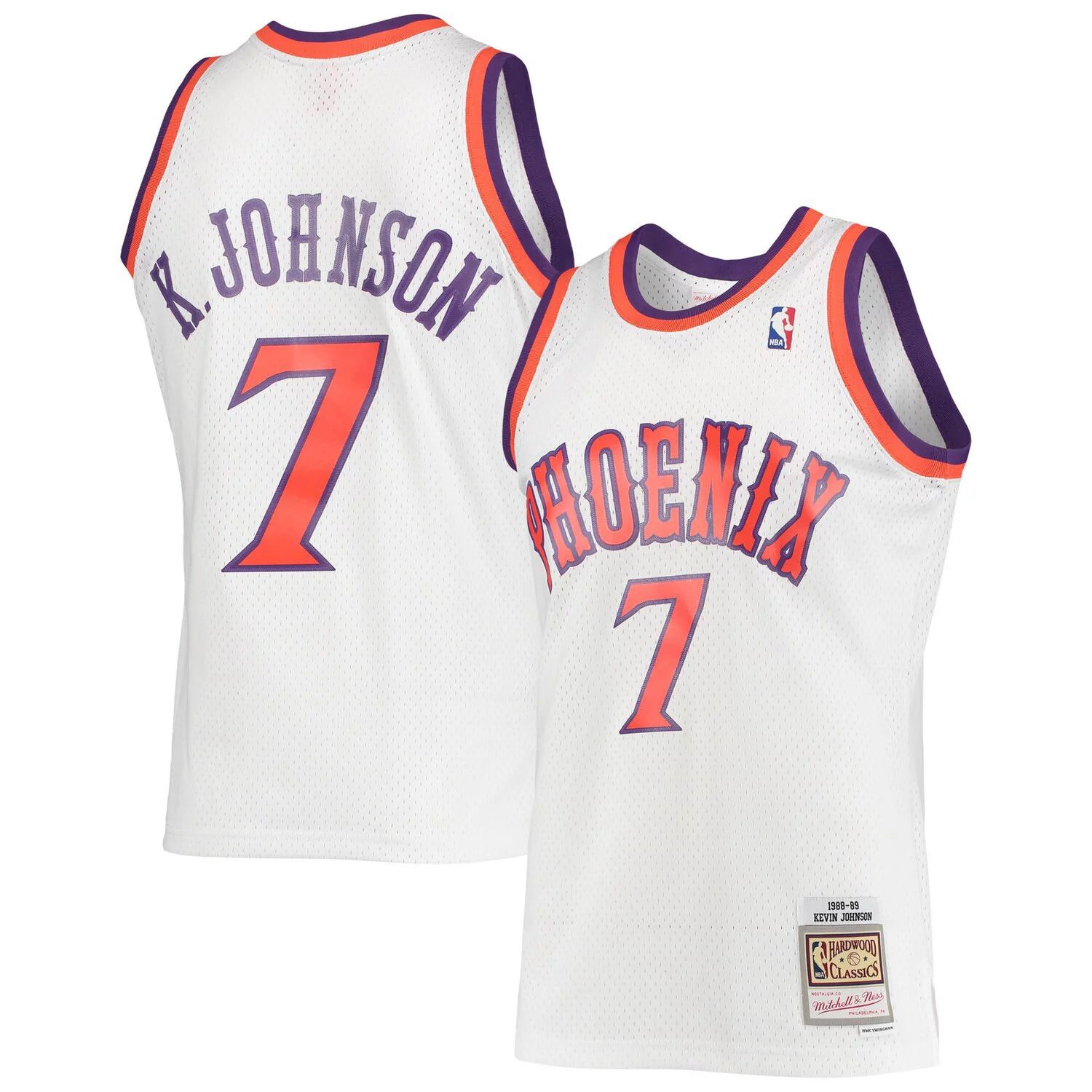 White johnson. Финикс Санз. Phoenix Suns Jersey.