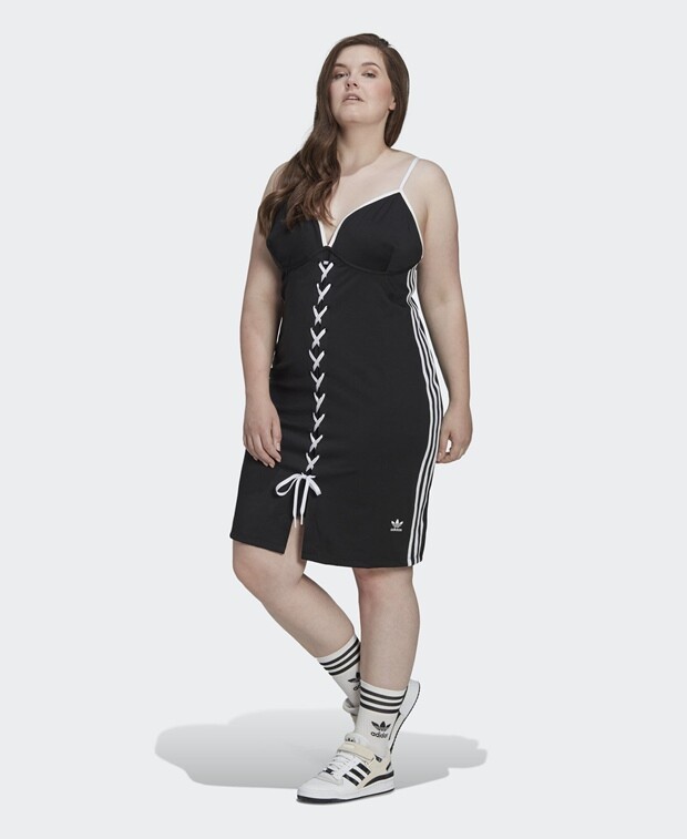 

Трикотажное платье adidas Originals, черный