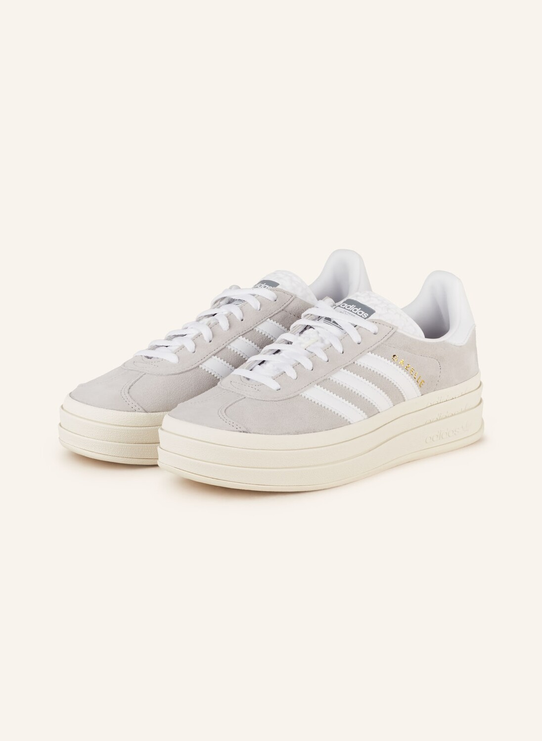 

Кроссовки газель дерзкий Adidas Originals, серый