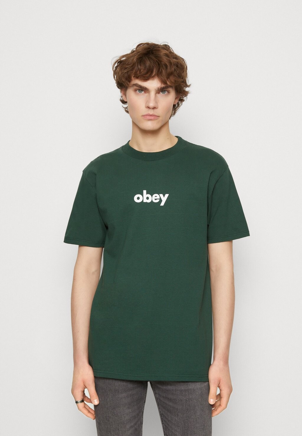 

Футболка с принтом Obey Clothing