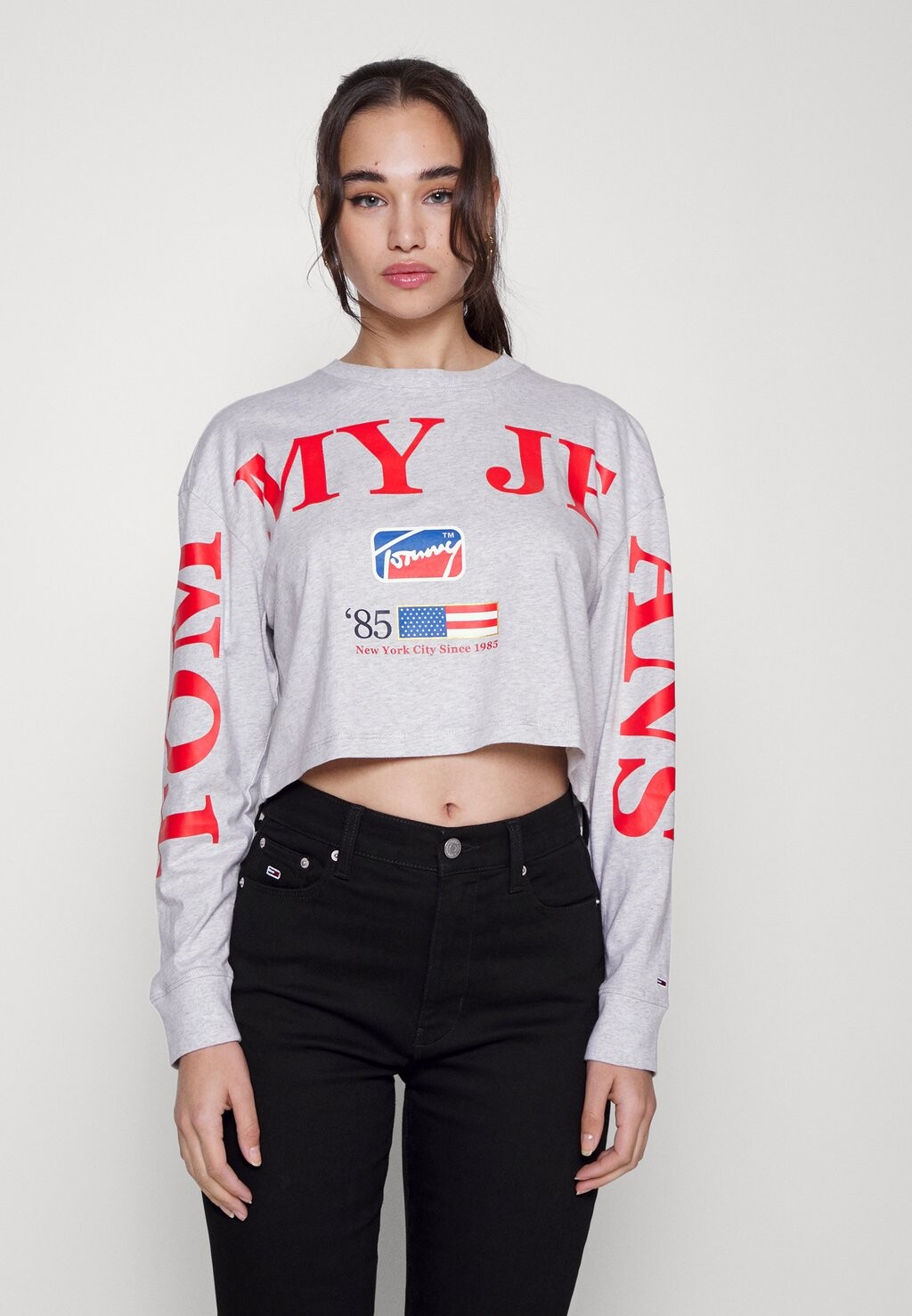 

Топ с длинными рукавами Tommy Jeans