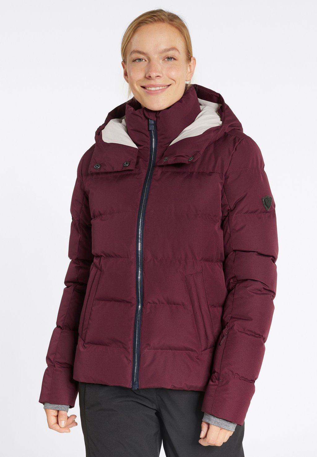 Сноубордическая куртка TUSJA Ziener, цвет velvet red