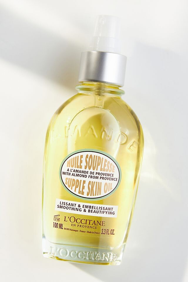 Масло для эластичной кожи L'Occitane Миндальное, желтый