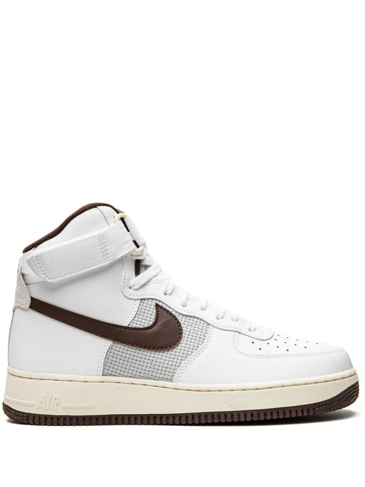 

Кроссовки Nike Air Force 1 High '07 LV8, белый/серый/темно-коричневый