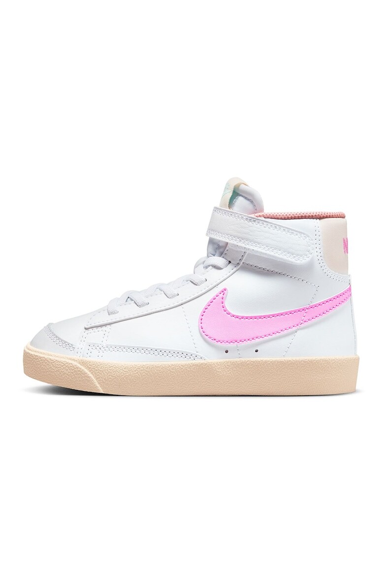 

Кожаные кроссовки Blazer Mid '77 Nike, белый