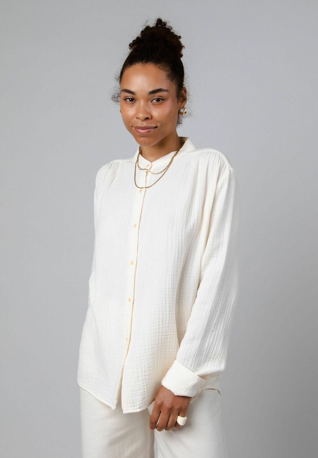 

Рубашка BUBBLE MAO Brava Fabrics, белый