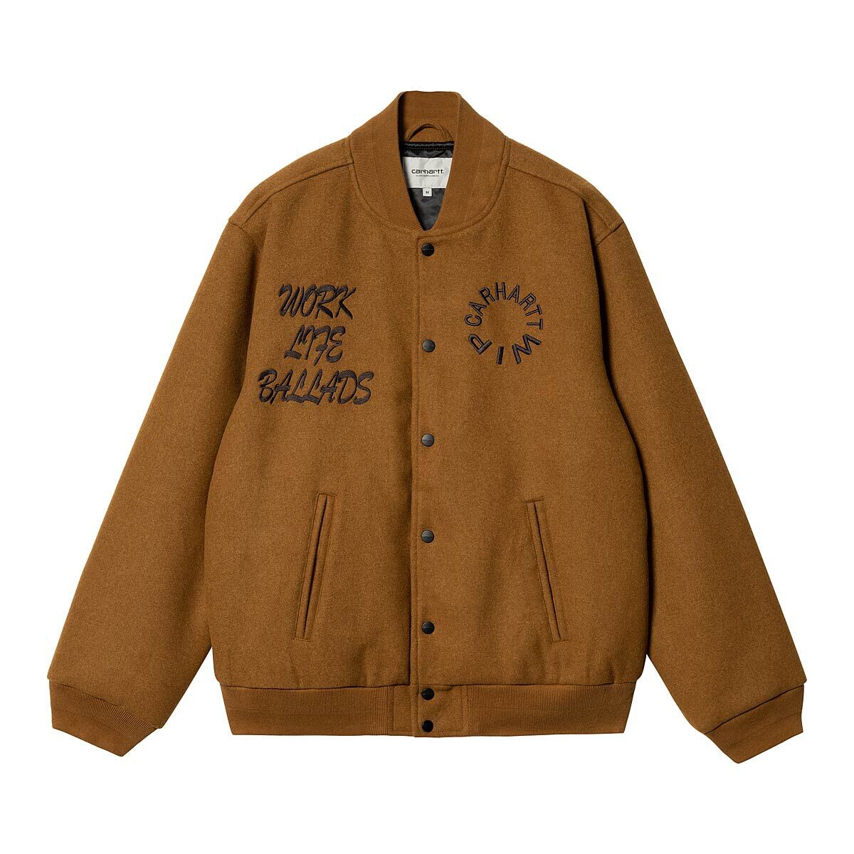 

Куртка Work Varsity Bomber Carhartt Wip, цвет Braun