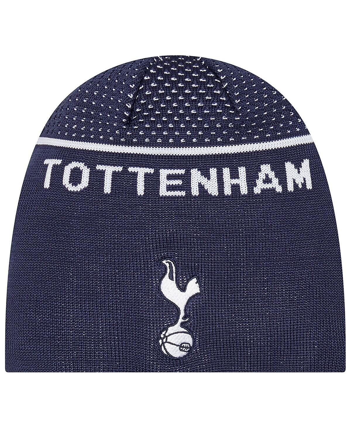 

Мужская темно-синяя вязаная шапка с черепом Tottenham Hotspur Engineered Skull New Era