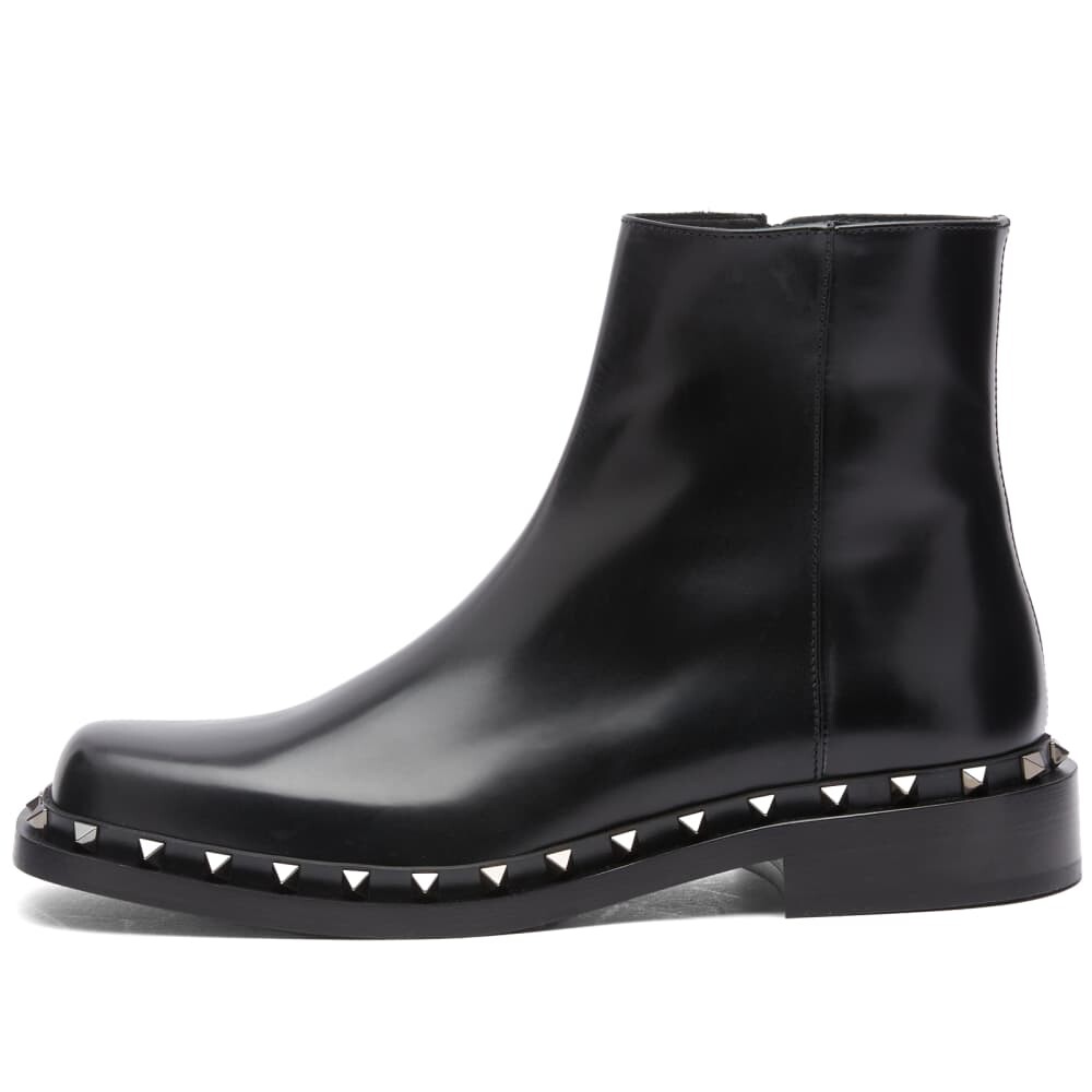 

Ботинки челси Valentino Rockstud, черный