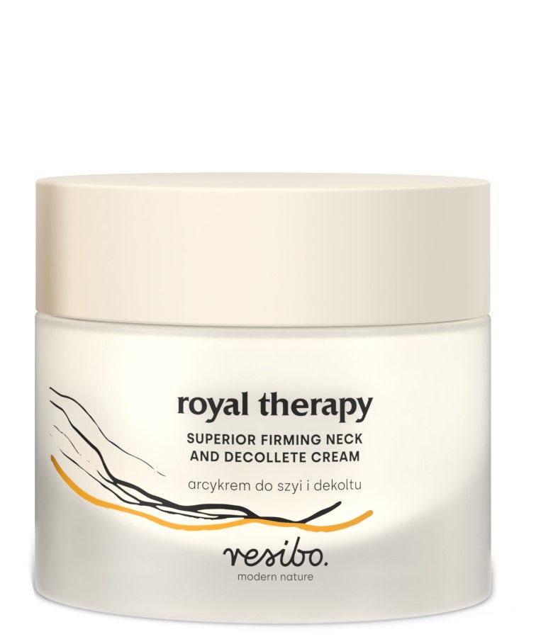 масло крамбе косметическое crambe abyssinica oil масло 10мл Крем для шеи и декольте Resibo Royal Therapy, 50 мл