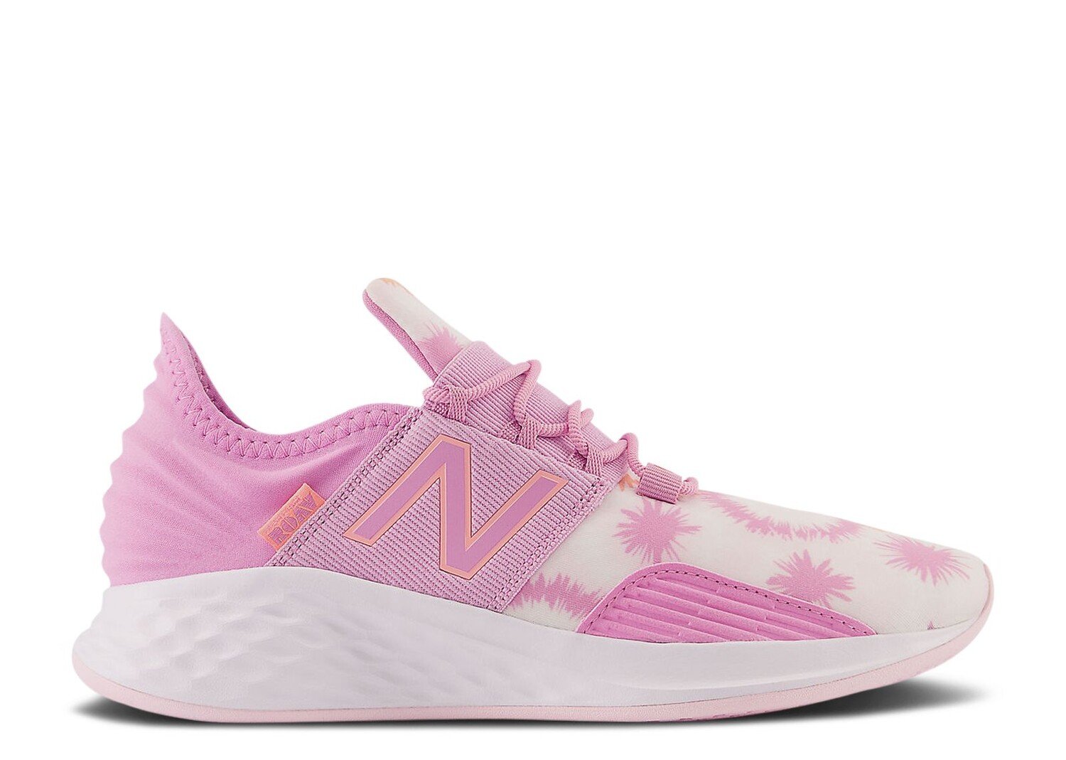 

Кроссовки New Balance Fresh Foam Roav Big Kid Wide 'Raspberry Tie-Dye', розовый