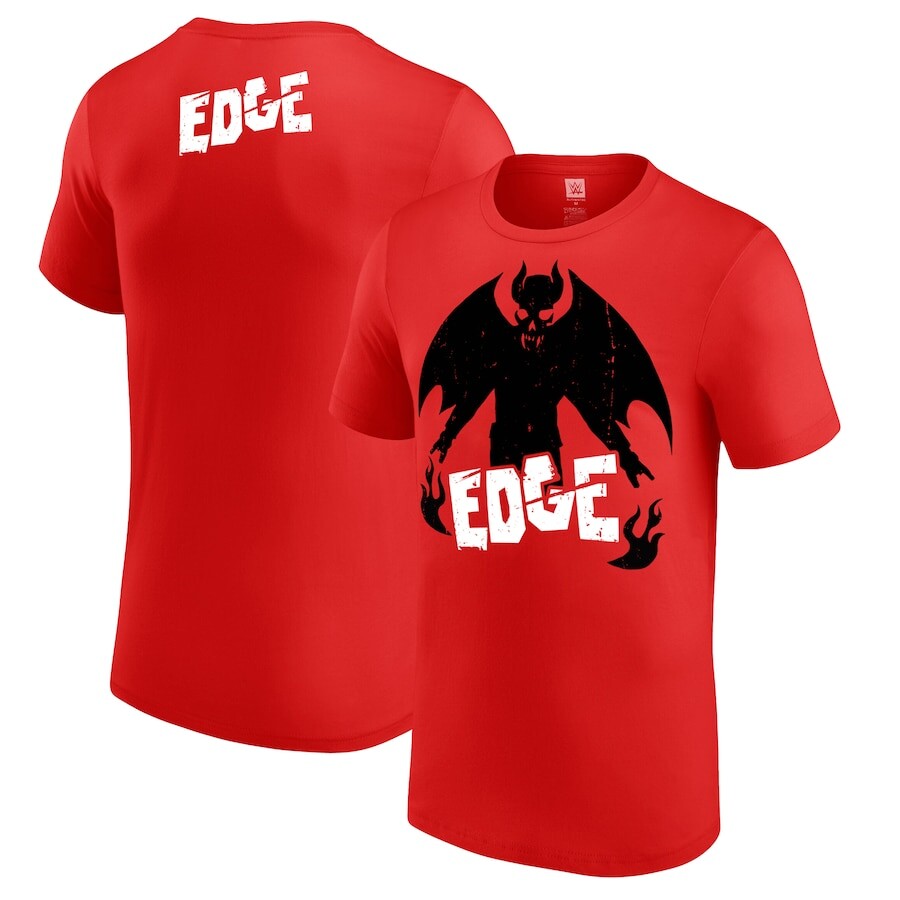 

Футболка с коротким рукавом WWE Authentic Edge, красный