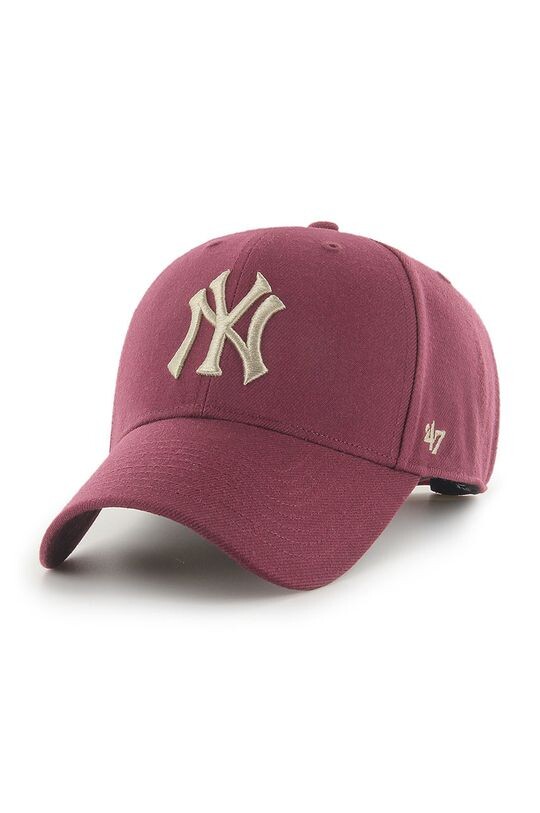 

Кепка MLB New York Yankees 47brand, фиолетовый