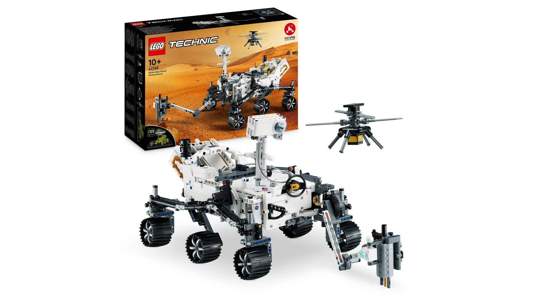 Lego Technic Набор космических игрушек NASA Mars Rover Perseverance конструктор lego марсоход наса настойчивость 1132 детали