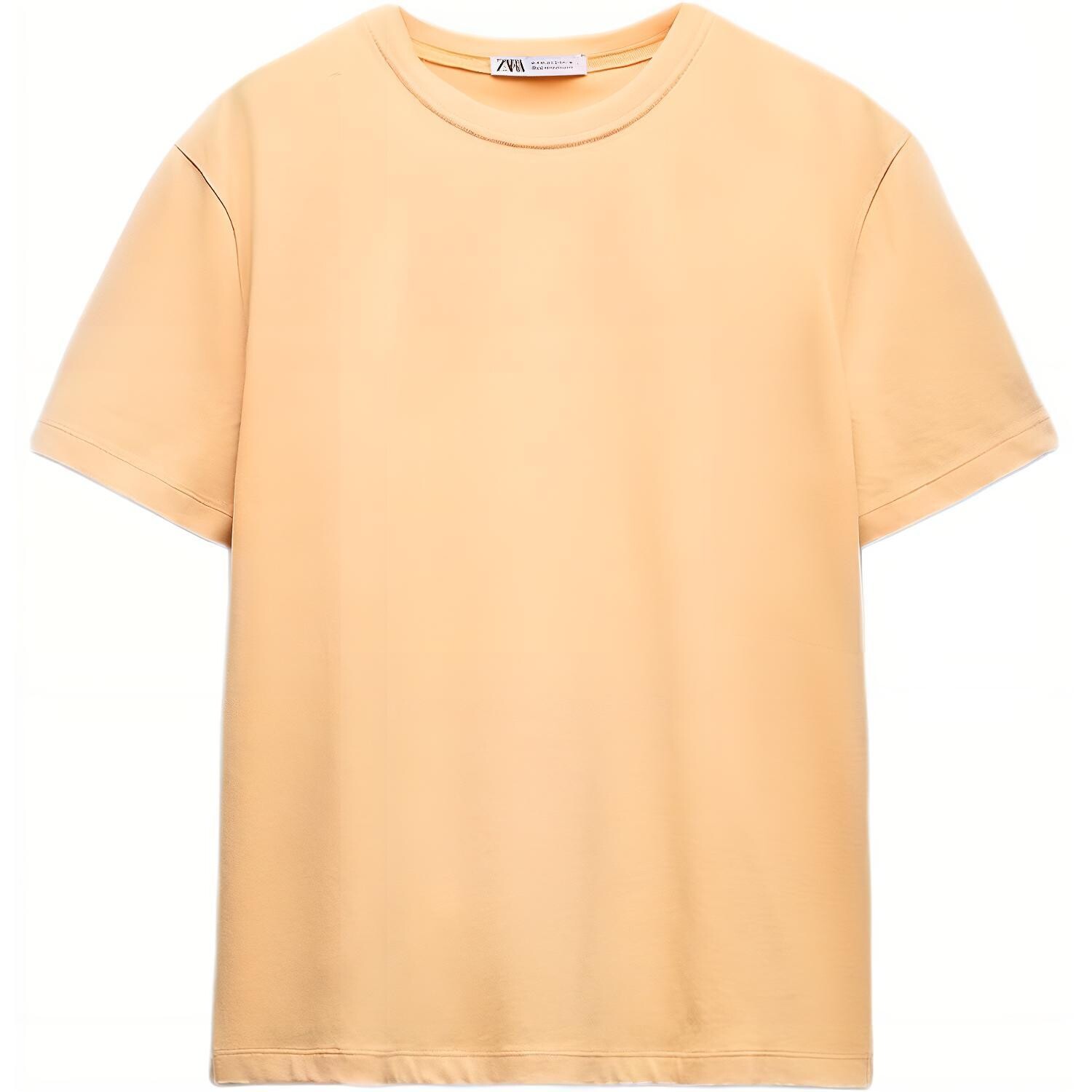 

Футболка женская оранжево-красная Zara