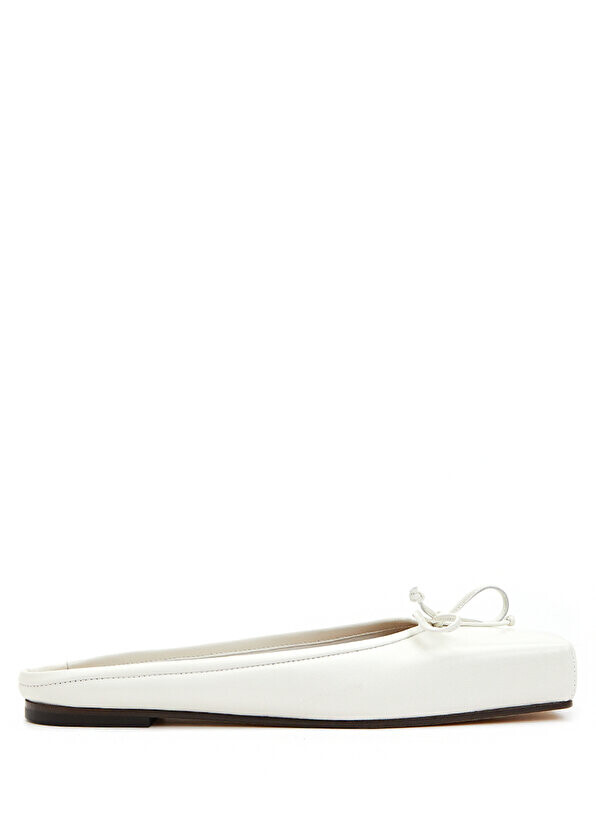 

Off-white женские кожаные тапочки Jacquemus