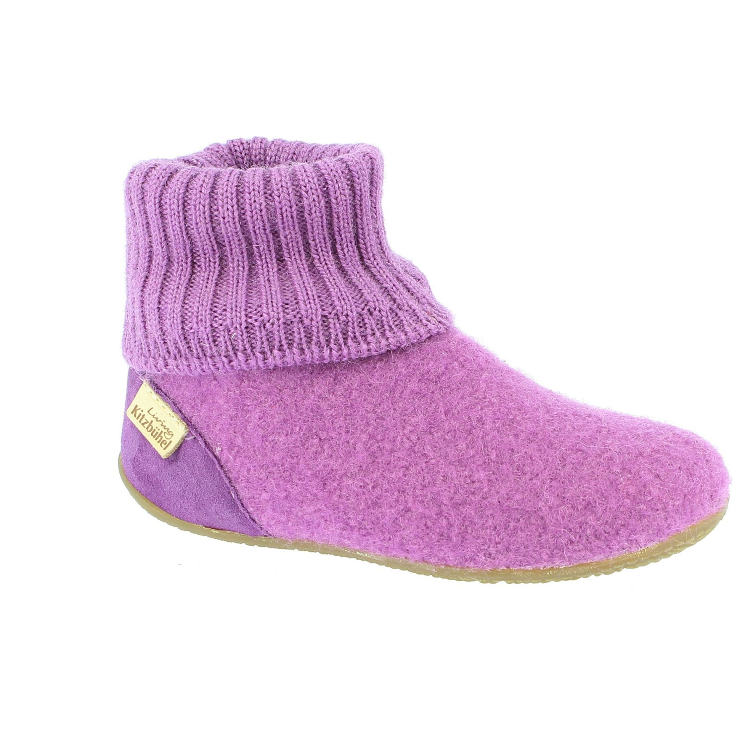 

Домашние тапочки Living Kitzbühel Hüttenschuh Uni No 4230, цвет Mauve Haze