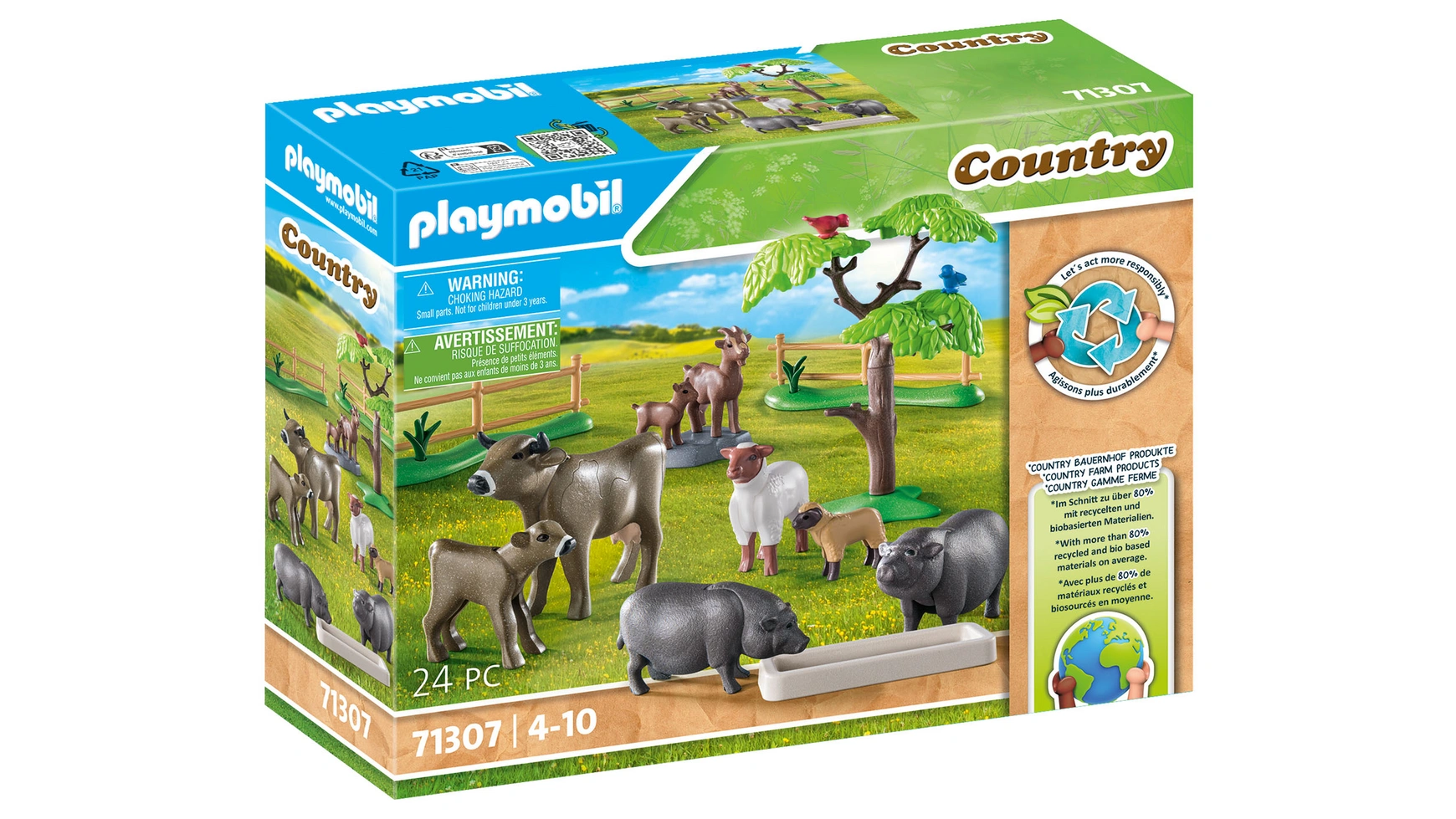 Страна сельскохозяйственные животные Playmobil