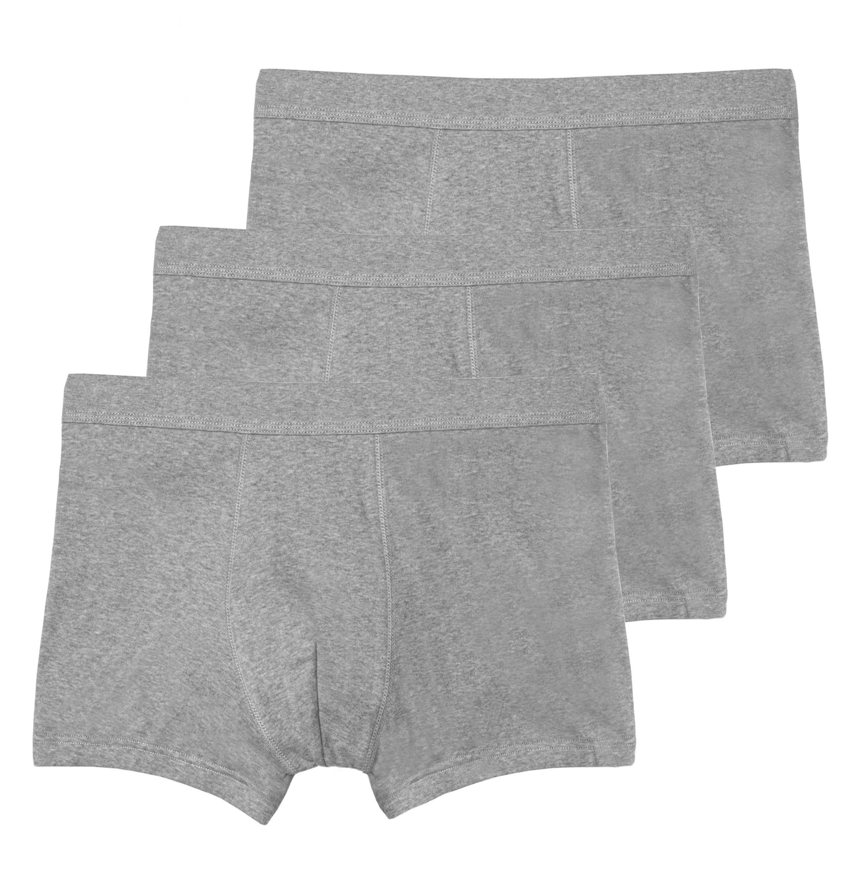 цена Боксеры Haasis Bodywear 3er-Set: Pants, цвет graumeliert