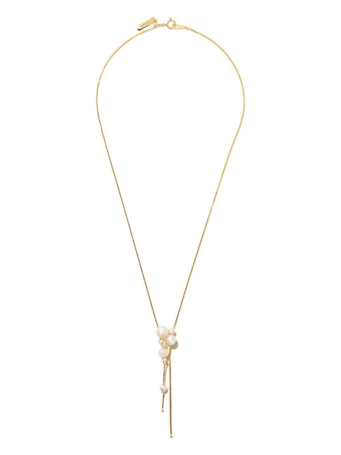 

Колье из желтого золота с жемчугом TASAKI, золотой