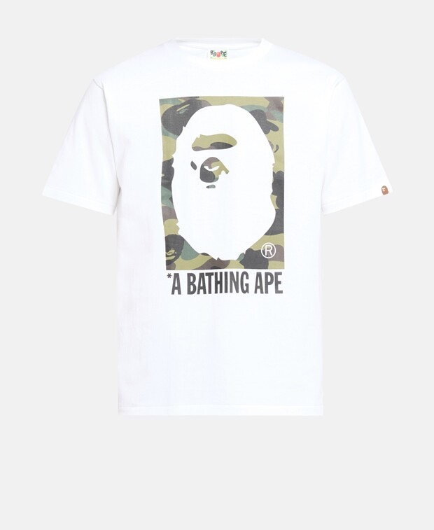 

Футболка A Bathing Ape, белый