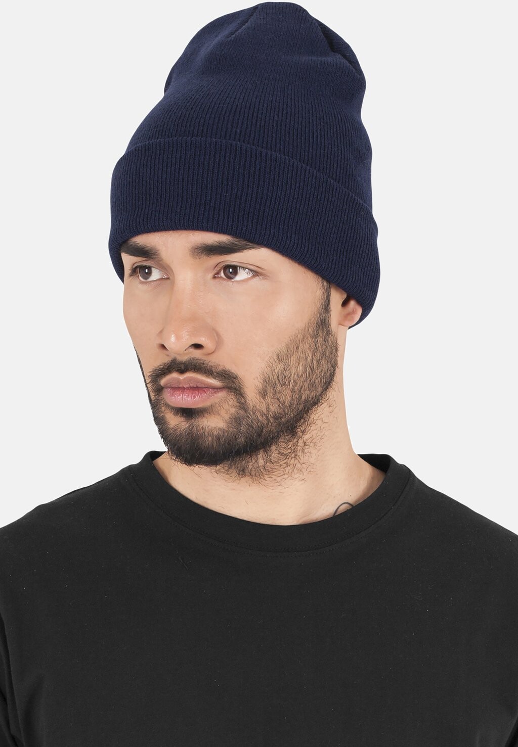 

Шапка-бини Yupoong Heavyweight Long Flexfit, цвет navy