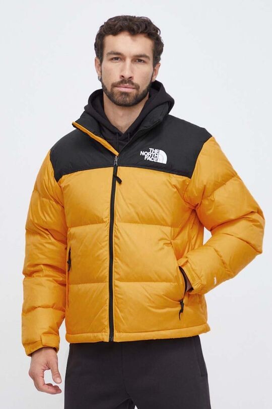 

Пуховик The North Face, желтый