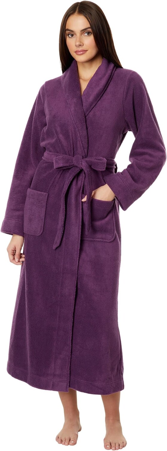 

Халат Winter Fleece Robe Wrap Revised L.L.Bean, цвет Elderberry