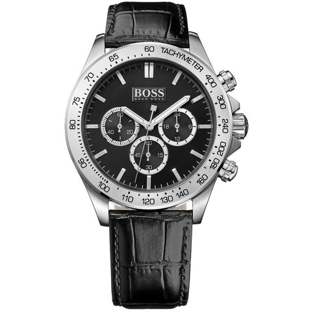 

Мужские часы Ikon с хронографом 1513178 Hugo Boss, серебряный
