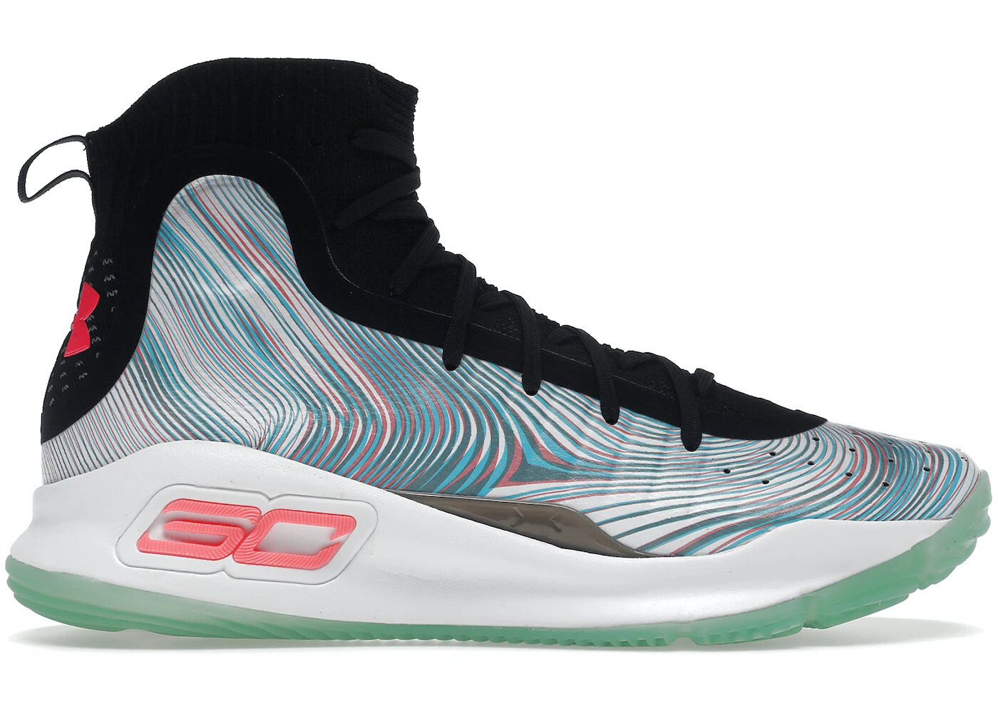 

Кроссовки Under Armour Curry 4 More Magic, белый / чёрный