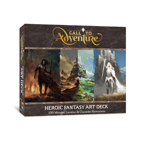 

Настольная игра Call To Adventure: Heroic Fantasy Art Deck
