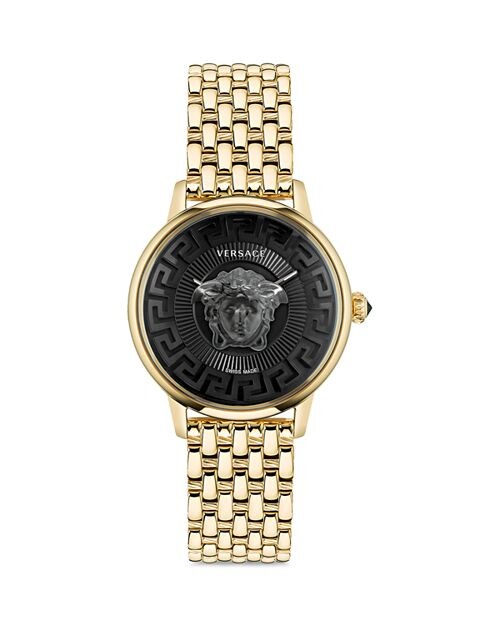 

Часы Medusa Alchemy, 38 мм Versace, цвет Black