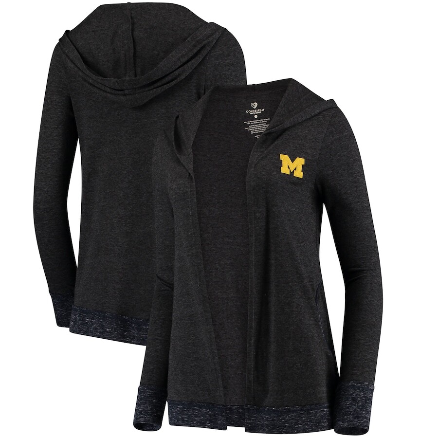 

Кардиган Colosseum Michigan Wolverines, угольный